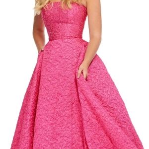 Sherri Hill sz 0 -fuschia